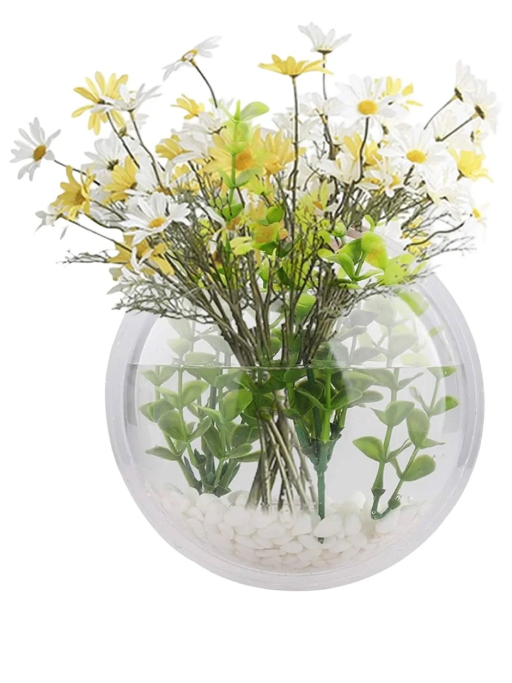 🚨Sale🚨 NWT Clear Acrylic Wall-Mount Hanging Fish Bowl Terrarium